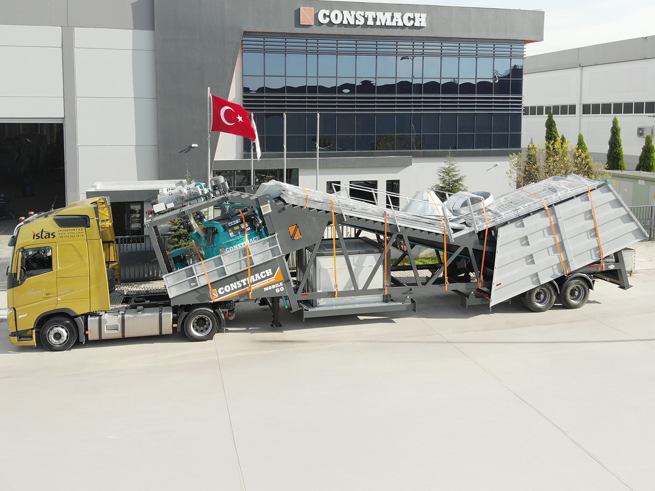 Constmach Centrale à Béton Mobile de 60 m³/h - Centrale à béton: photos 4 Constmach Centrale à Béton Mobile de 60 m³/h - Centrale à béton: photos 4