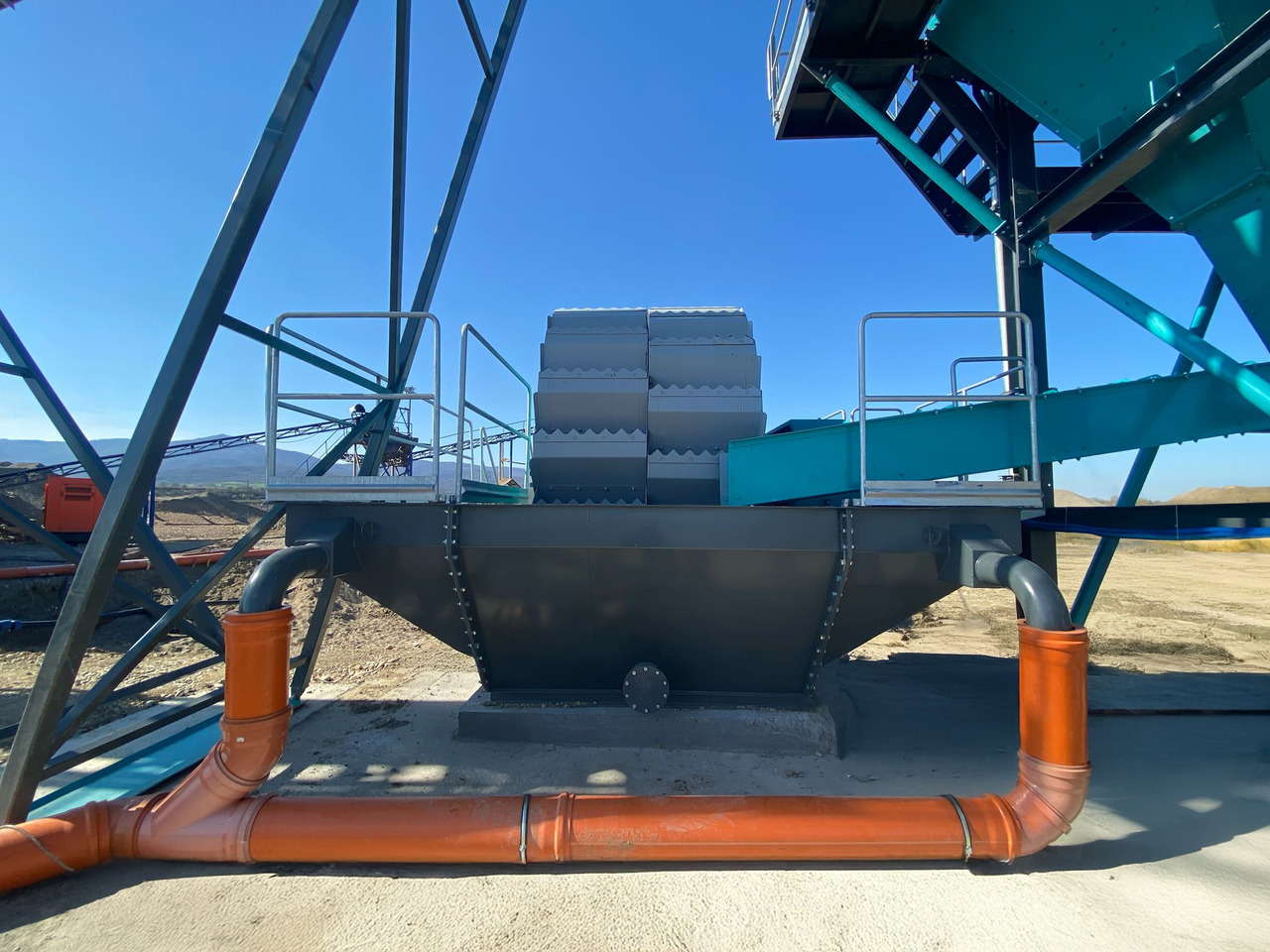 Constmach Machine À Laver Les Sables À Godets Sur Roues - Crible: photos 2 Constmach Machine À Laver Les Sables À Godets Sur Roues - Crible: photos 2