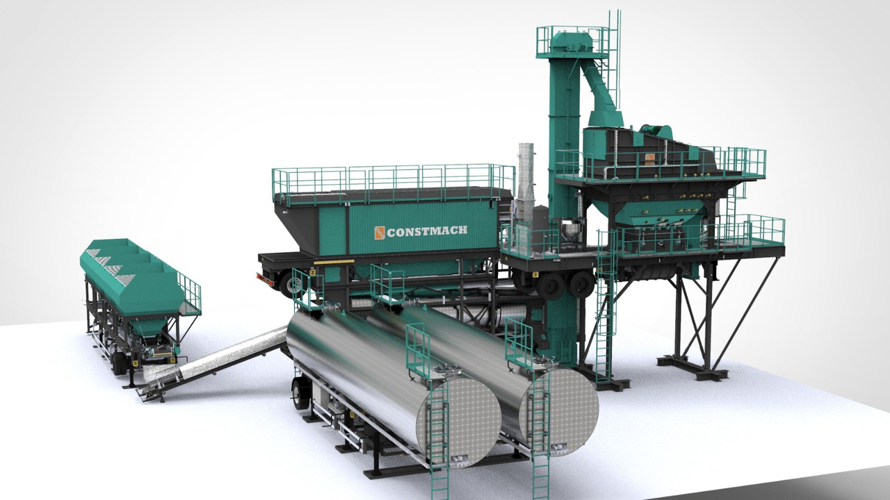 Constmach Mobile Batch Type Asphalt Plants - Centrale d'enrobage: photos 2 Constmach Mobile Batch Type Asphalt Plants - Centrale d'enrobage: photos 2