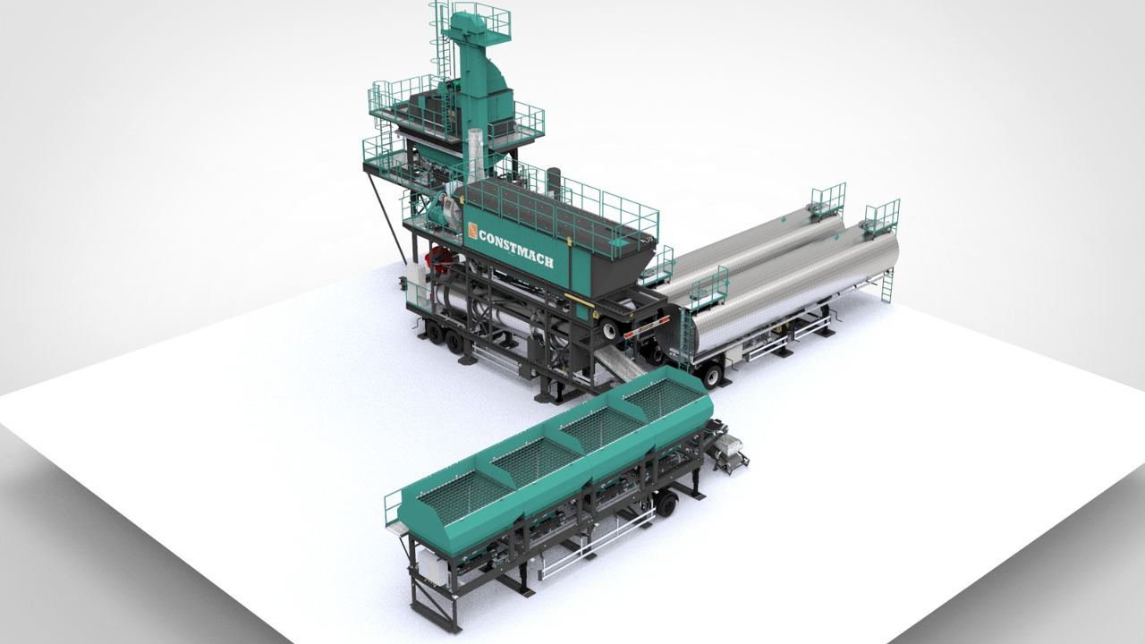 Constmach Mobile Batch Type Asphalt Plants - Centrale d'enrobage: photos 5 Constmach Mobile Batch Type Asphalt Plants - Centrale d'enrobage: photos 5