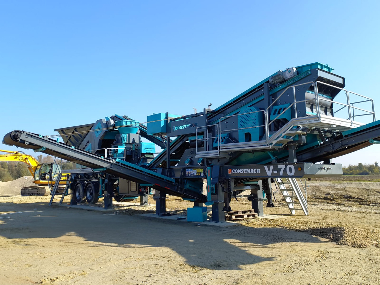 Constmach Mobiler Prallbrecher mit vertikaler Welle und einer Kapazität von 100–150 Tonnen - Concasseur mobile: photos 4 Constmach Mobiler Prallbrecher mit vertikaler Welle und einer Kapazität von 100–150 Tonnen - Concasseur mobile: photos 4