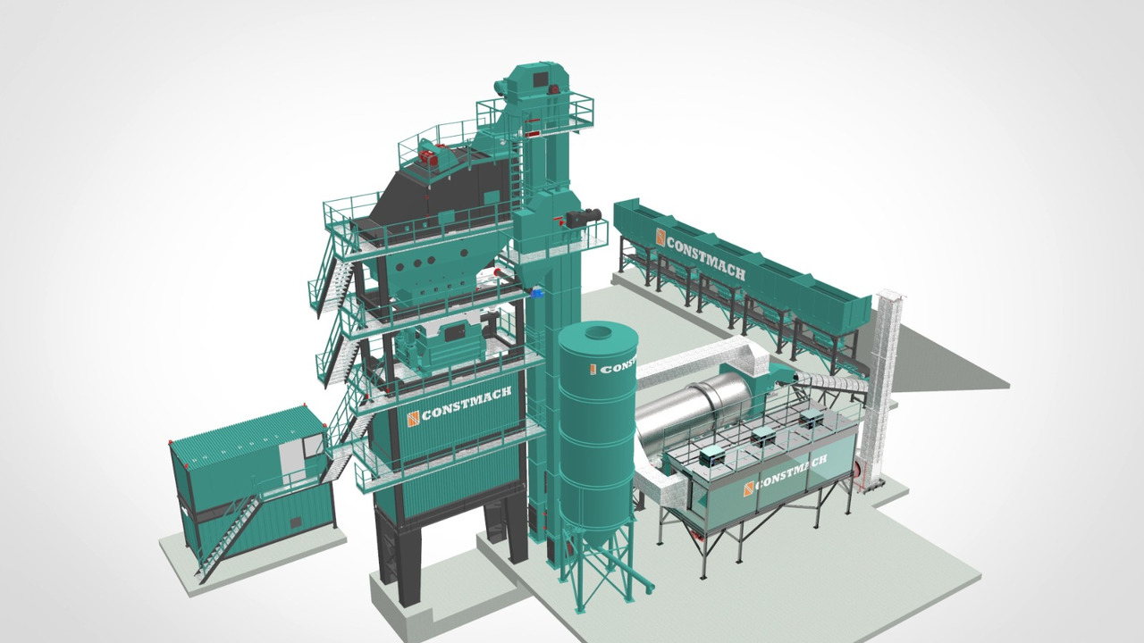 Constmach Stationary Batch Type Asphalt Plants - Centrale d'enrobage: photos 2 Constmach Stationary Batch Type Asphalt Plants - Centrale d'enrobage: photos 2
