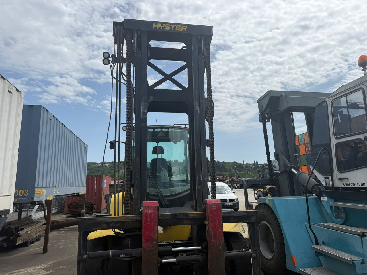 HYSTER 16 XM-6 - Chariot élévateur diesel: photos 4 HYSTER 16 XM-6 - Chariot élévateur diesel: photos 4