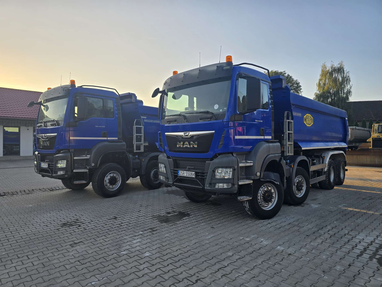 MAN TGS 41.510 - Camion benne: photos 1 MAN TGS 41.510 - Camion benne: photos 1