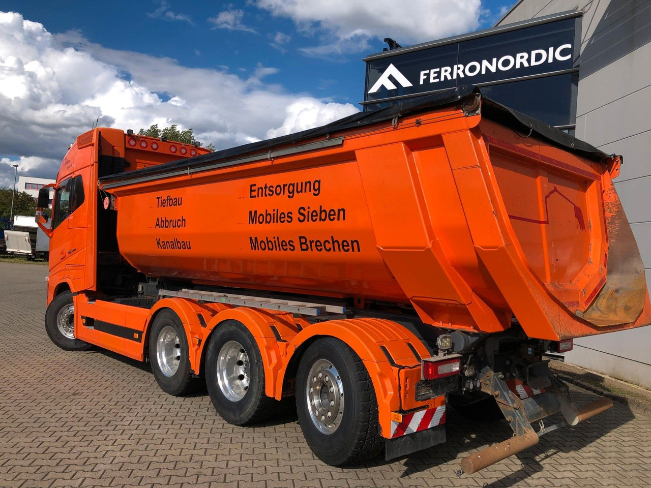 Volvo FH460 8x4 Tridem*Lift+LenkAchse*ALU*AHK*VollLuft - Camion benne: photos 5 Volvo FH460 8x4 Tridem*Lift+LenkAchse*ALU*AHK*VollLuft - Camion benne: photos 5