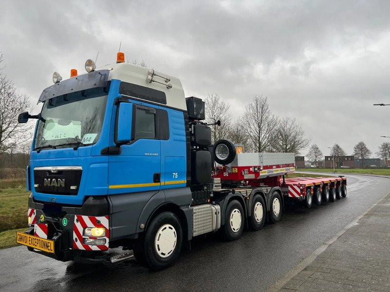 Goldhofer THP SL 6 + Gooseneck + PPU - Semi-remorque: photos 1 Goldhofer THP SL 6 + Gooseneck + PPU - Semi-remorque: photos 1
