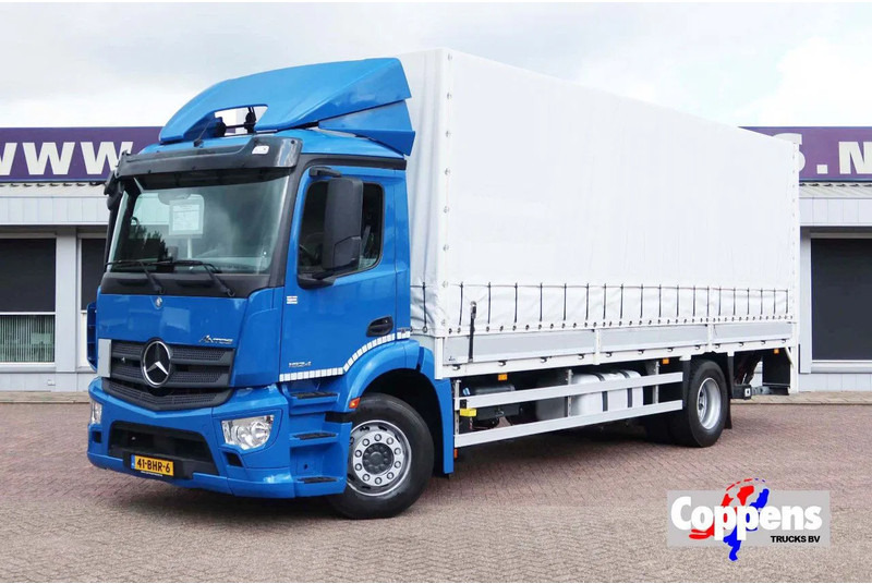 Mercedes-Benz Antos 1924L Huif + Klep Dhollandia 2000 KG Euro 6 - Camion fourgon: photos 1 Mercedes-Benz Antos 1924L Huif + Klep Dhollandia 2000 KG Euro 6 - Camion fourgon: photos 1
