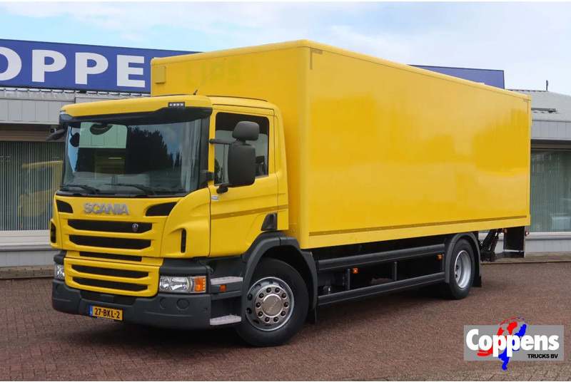 Scania P250 Bak+Klep E6 Dhollandia 1500 kg - Camion fourgon: photos 1 Scania P250 Bak+Klep E6 Dhollandia 1500 kg - Camion fourgon: photos 1