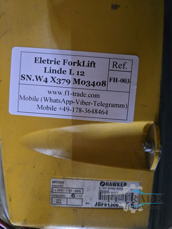 Linde L 12 - Gerbeur: photos 5 Linde L 12 - Gerbeur: photos 5