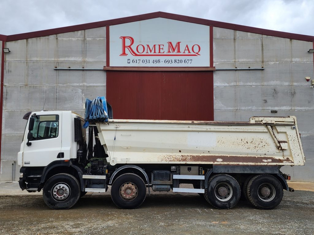 DAF 85.410 8×4 - Camion benne: photos 1 DAF 85.410 8×4 - Camion benne: photos 1