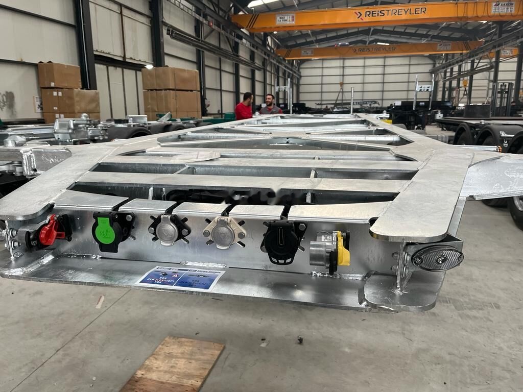Semi-remorque porte-conteneur/ Caisse mobile neuf REIS TREYLER 20FT ISO Container Carrier: photos 5