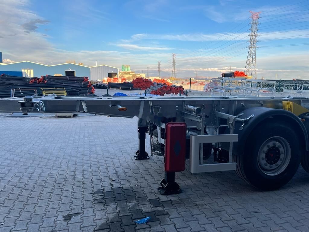 Semi-remorque porte-conteneur/ Caisse mobile neuf REIS TREYLER 20FT ISO Container Carrier: photos 14