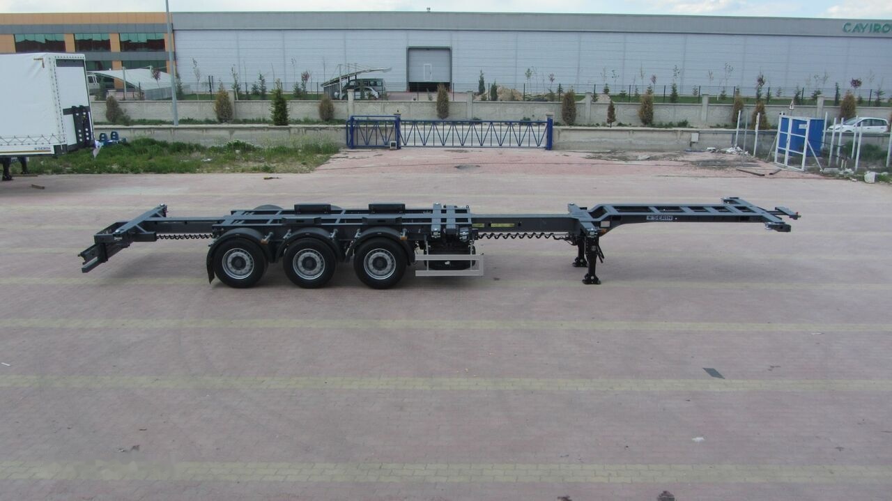 Reis Treyler Telescopic Container Carrier Semi Trailer - Semi-remorque porte-conteneur/ Caisse mobile: photos 2 Reis Treyler Telescopic Container Carrier Semi Trailer - Semi-remorque porte-conteneur/ Caisse mobile: photos 2