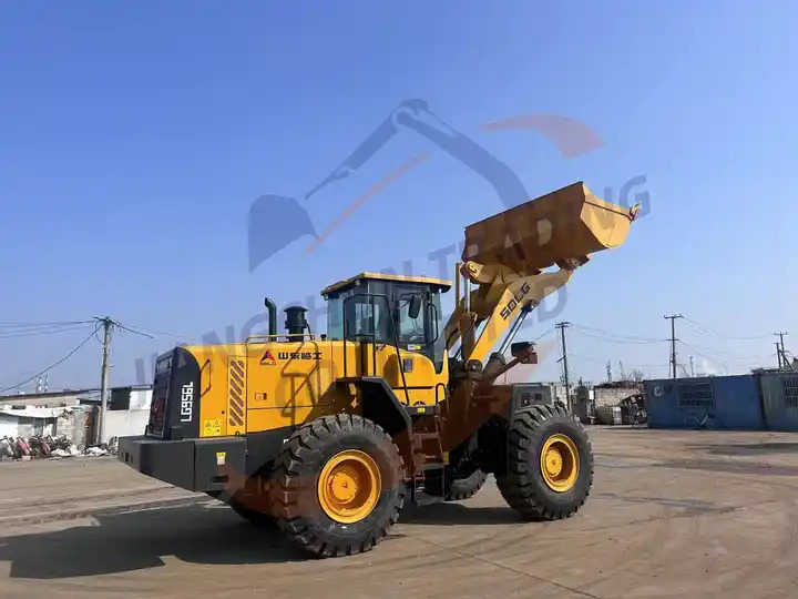 Chargeuse sur pneus Low running hours Used wheel loader SDLG 956L L956F 956l wheel loader China heavy duty hydraulic tractor loader in hot sale: photos 6