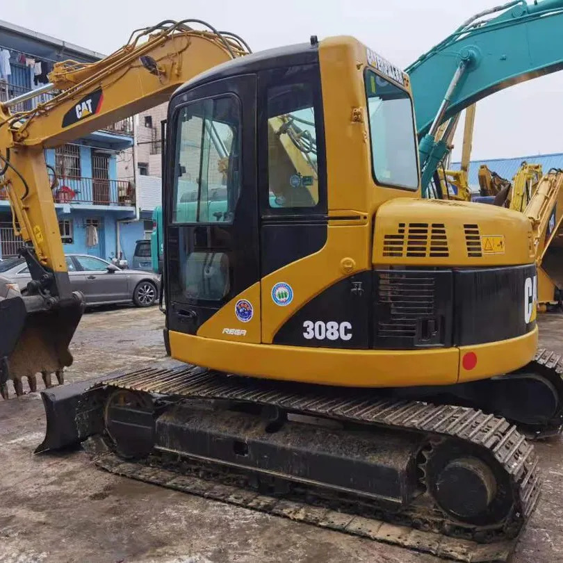 Used CAT 308C 308D 308E EXCAVATOR - Pelle sur chenille: photos 1 Used CAT 308C 308D 308E EXCAVATOR - Pelle sur chenille: photos 1