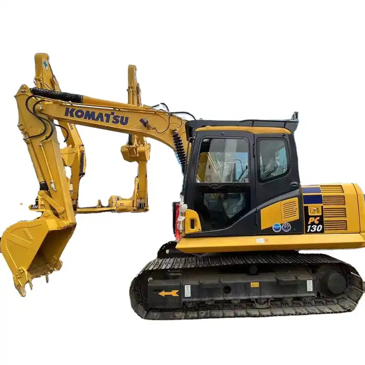 Used Japan Original 13ton Komatsu PC130-7 Excavator hydraulic crawler excavator for sale - Pelle sur chenille: photos 1 Used Japan Original 13ton Komatsu PC130-7 Excavator hydraulic crawler excavator for sale - Pelle sur chenille: photos 1