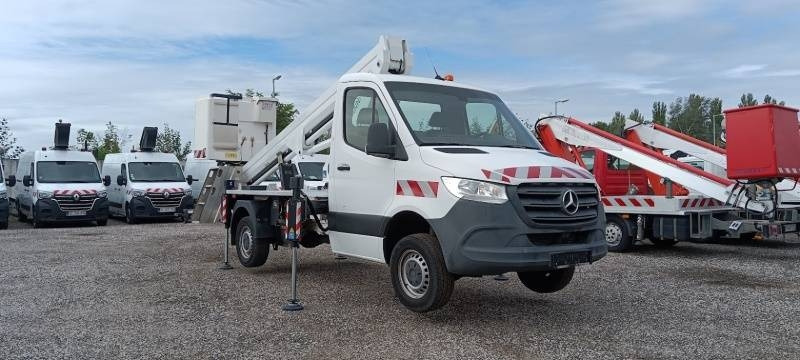 Mercedes-Benz Sprinter Ruthmann Ecoline 180 - 18m - 250 kg - Camion avec nacelle: photos 1 Mercedes-Benz Sprinter Ruthmann Ecoline 180 - 18m - 250 kg - Camion avec nacelle: photos 1