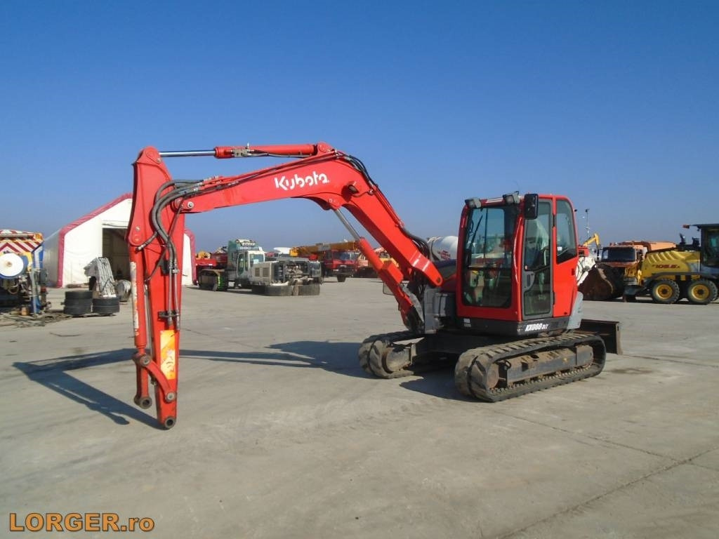 Kubota KX 080-3 - Pelle sur chenille: photos 1 Kubota KX 080-3 - Pelle sur chenille: photos 1