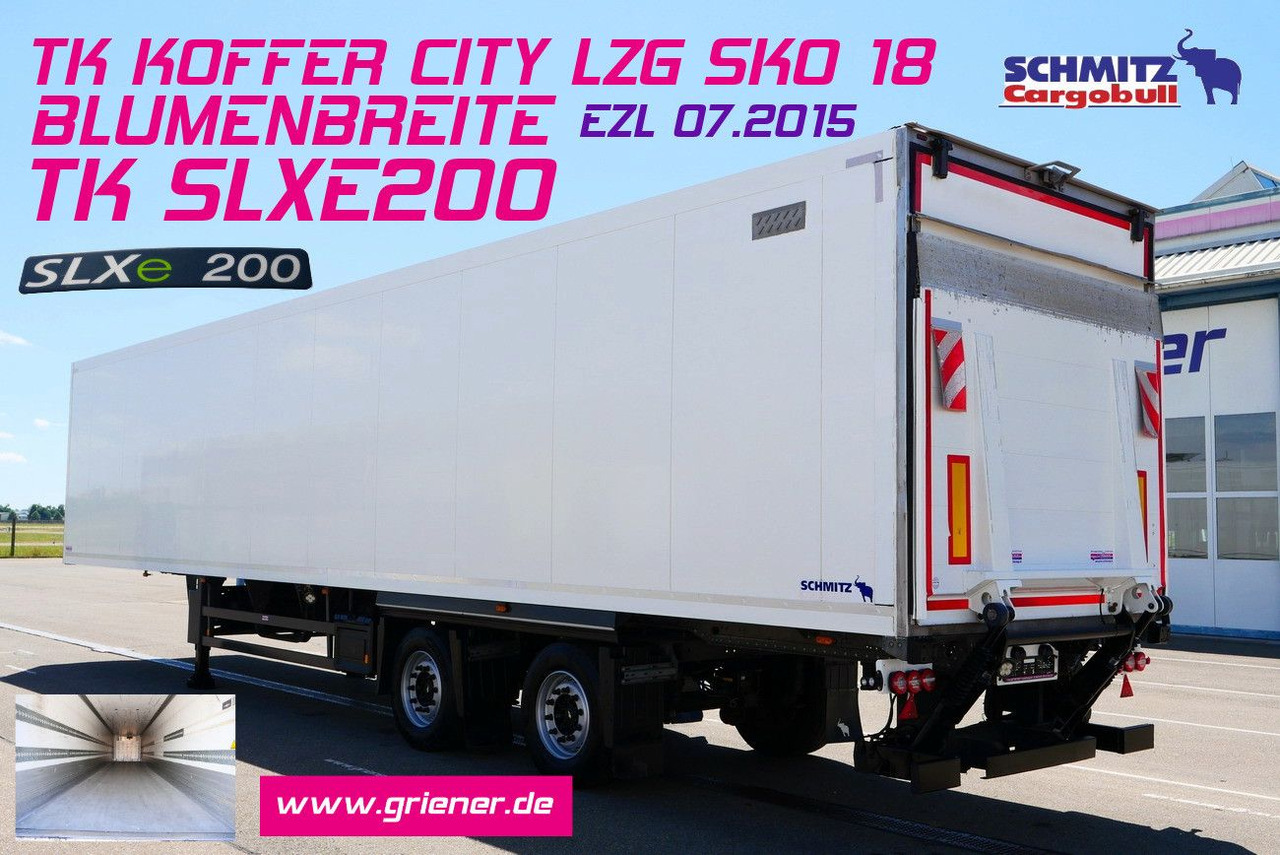 Schmitz Cargobull SKO 18/ TRIDEC LZG/ LBW 2000 kg SLXe 200 CITY - Semi-remorque frigorifique: photos 1 Schmitz Cargobull SKO 18/ TRIDEC LZG/ LBW 2000 kg SLXe 200 CITY - Semi-remorque frigorifique: photos 1