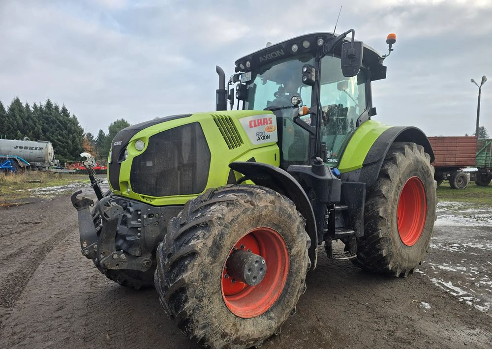 Claas Axion 850 Cmatic - Tracteur agricole: photos 1 Claas Axion 850 Cmatic - Tracteur agricole: photos 1