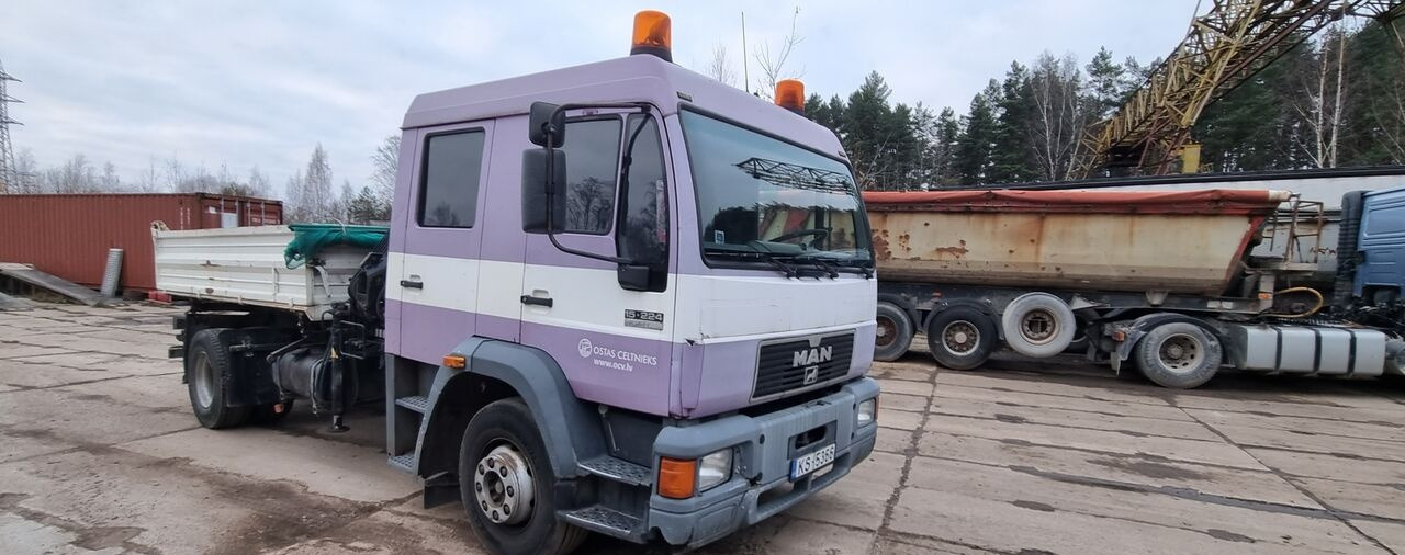MAN 15.224 - Camion benne, Camion grue: photos 5 MAN 15.224 - Camion benne, Camion grue: photos 5