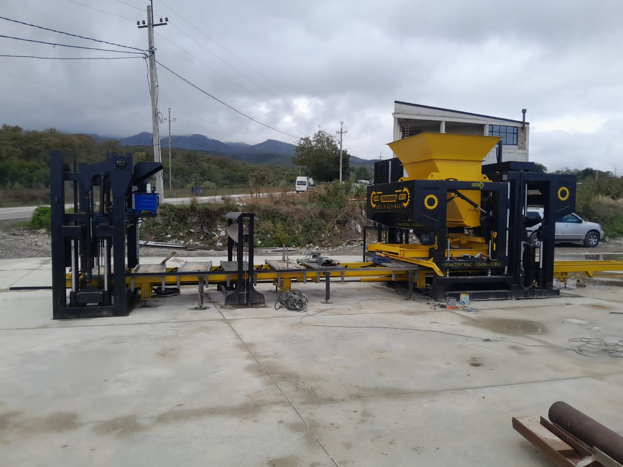 Automatic Concrete Block Machine | PRS-600 - Pondeuse à parpaing: photos 4 Automatic Concrete Block Machine | PRS-600 - Pondeuse à parpaing: photos 4