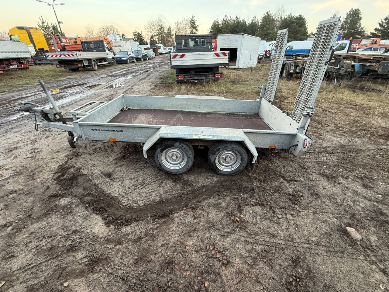 Humbaur HS-SENKO TA G VD LH6S Auffahrtstrampen - Remorque porte engin: photos 5 Humbaur HS-SENKO TA G VD LH6S Auffahrtstrampen - Remorque porte engin: photos 5