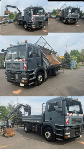 Camion benne, Camion grue MAN TGA 18.310 4x2BB: photos 14 Camion benne, Camion grue MAN TGA 18.310 4x2BB: photos 14