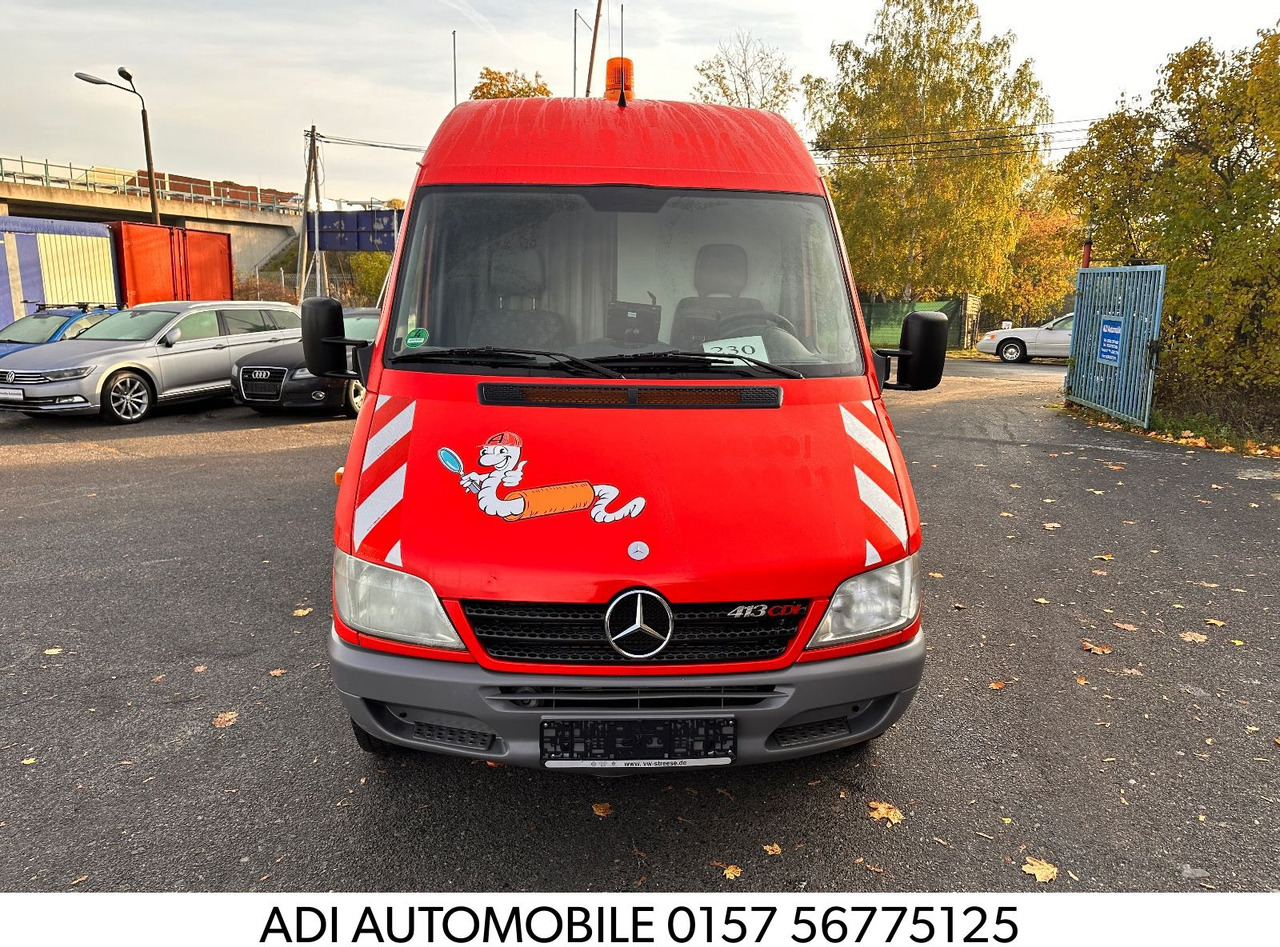 Mercedes-Benz Sprinter 413 CDI Saug- und Druckwagen - Camion hydrocureur: photos 1 Mercedes-Benz Sprinter 413 CDI Saug- und Druckwagen - Camion hydrocureur: photos 1