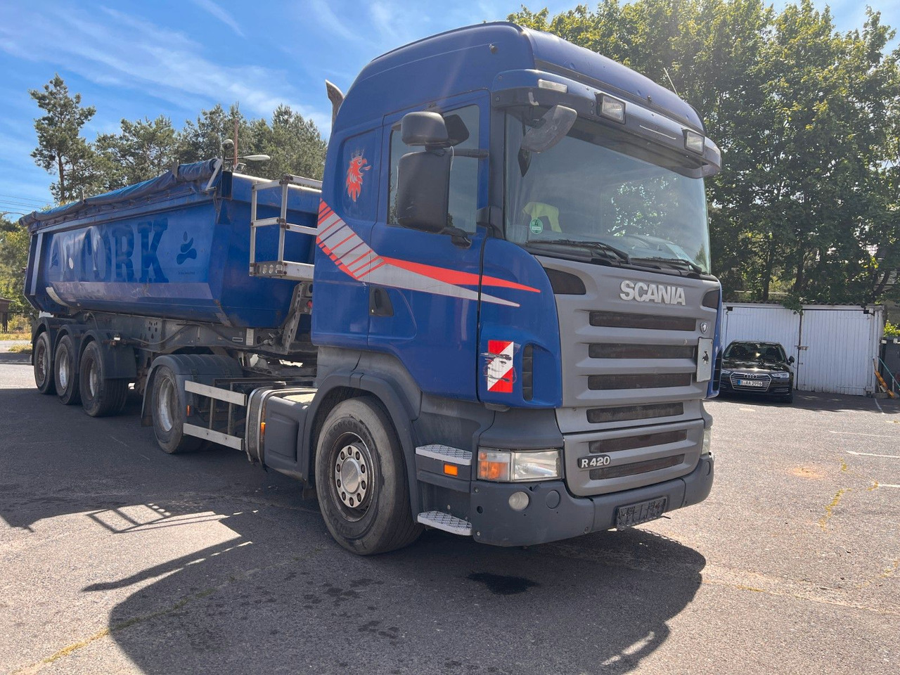 Scania R 420 Kipphydraulik Klima Tempomat - Tracteur routier: photos 2 Scania R 420 Kipphydraulik Klima Tempomat - Tracteur routier: photos 2