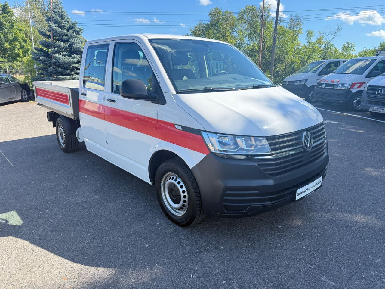Volkswagen T6 Transporter Pritsche DKL ang 4MOTION - Utilitaire plateau, Utilitaire double cabine: photos 1 Volkswagen T6 Transporter Pritsche DKL ang 4MOTION - Utilitaire plateau, Utilitaire double cabine: photos 1
