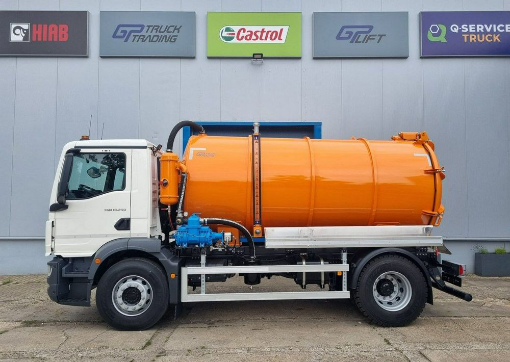MAN TGM 18.250, zabudowa asenizacyjna Janco/GP Lift - Benne à ordures ménagères: photos 2 MAN TGM 18.250, zabudowa asenizacyjna Janco/GP Lift - Benne à ordures ménagères: photos 2