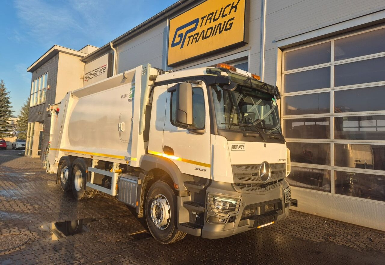 Mercedes-Benz Actros 2633, śmieciarka Farid - Benne à ordures ménagères: photos 1 Mercedes-Benz Actros 2633, śmieciarka Farid - Benne à ordures ménagères: photos 1