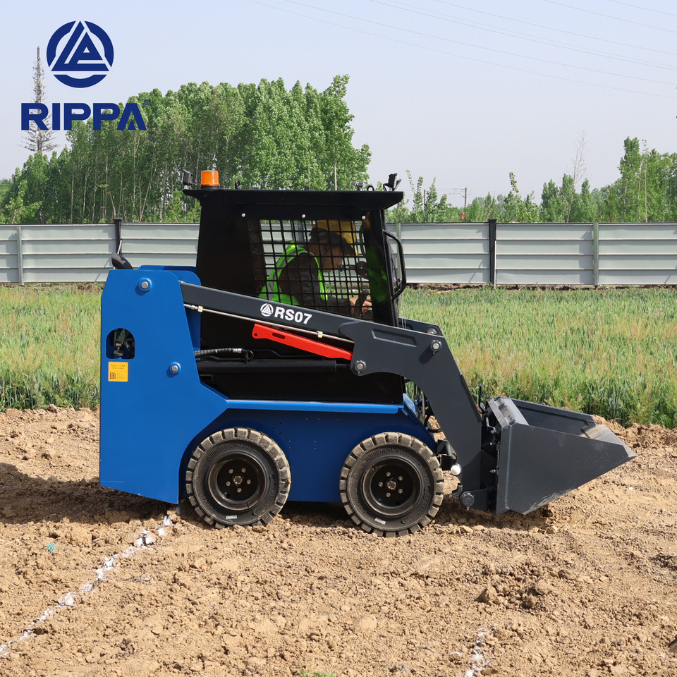 Rippa RS07 New Skid Steer Loader | Cheap Price | CE Certified | Fast Shipping - Mini chargeuse: photos 4 Rippa RS07 New Skid Steer Loader | Cheap Price | CE Certified | Fast Shipping - Mini chargeuse: photos 4