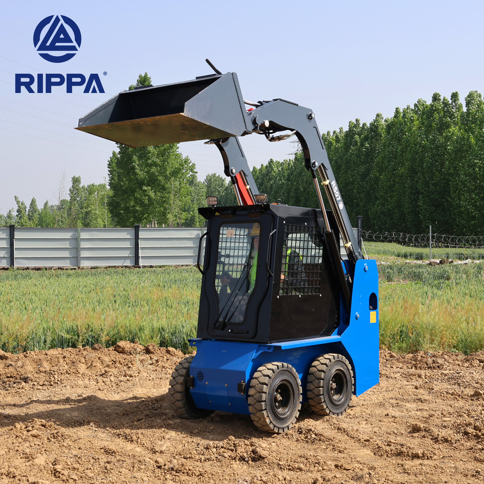 Rippa RS07 skid steer loader Kubota engine EPA dealer more favorable - Mini chargeuse: photos 1 Rippa RS07 skid steer loader Kubota engine EPA dealer more favorable - Mini chargeuse: photos 1