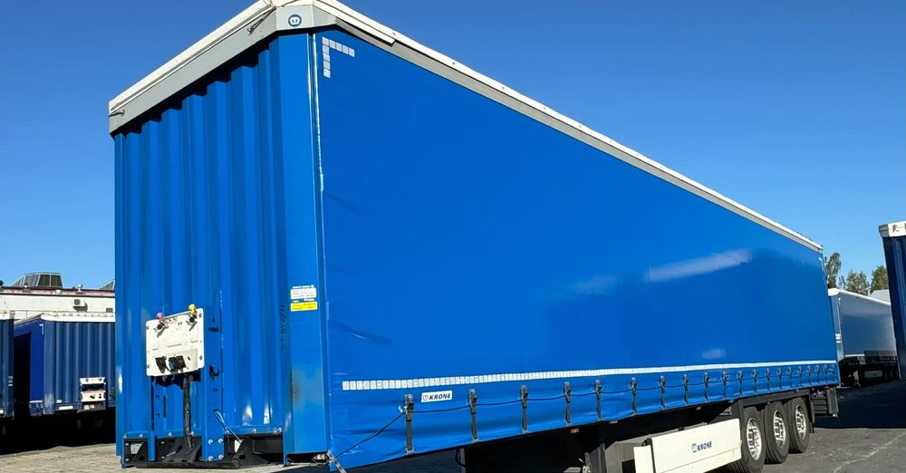 Semi-remorque rideaux coulissants Krone SD: photos 1