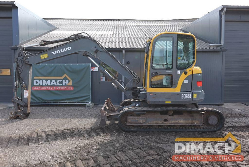 Volvo ECR 88 CW10 mono airco - Mini pelle: photos 1 Volvo ECR 88 CW10 mono airco - Mini pelle: photos 1