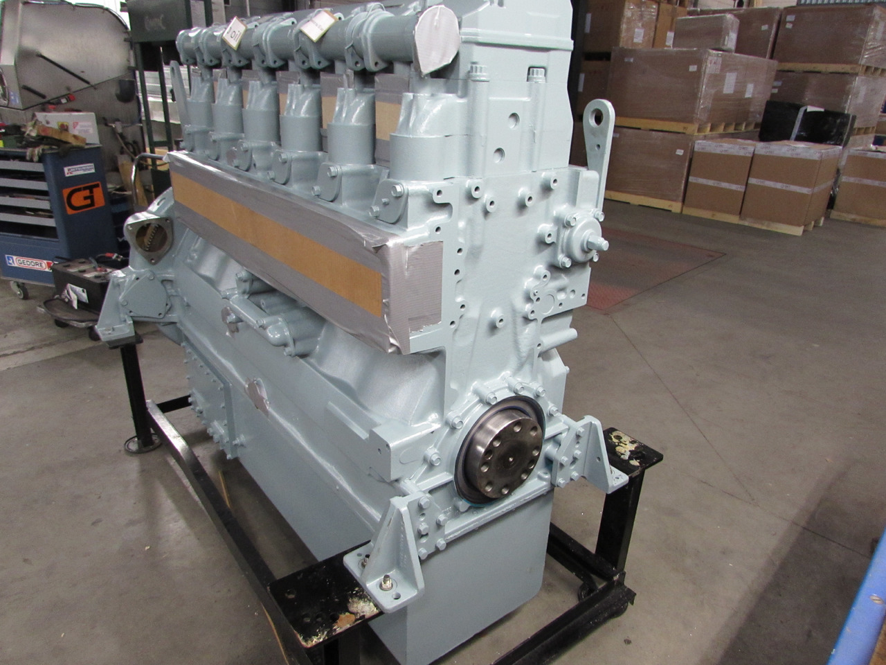 Mitsubishi RECON S6R Long block ( HITACHI S6R - Y1(2)TAA-2 ) - Moteur pour Pelle: photos 3 Mitsubishi RECON S6R Long block ( HITACHI S6R - Y1(2)TAA-2 ) - Moteur pour Pelle: photos 3