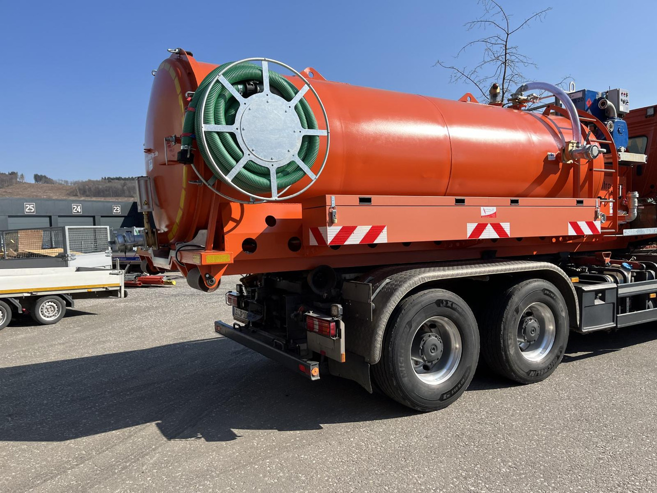 Benne ampliroll neuf Abrollcontainer 10m³ Feuerwehr Wassertank: photos 6