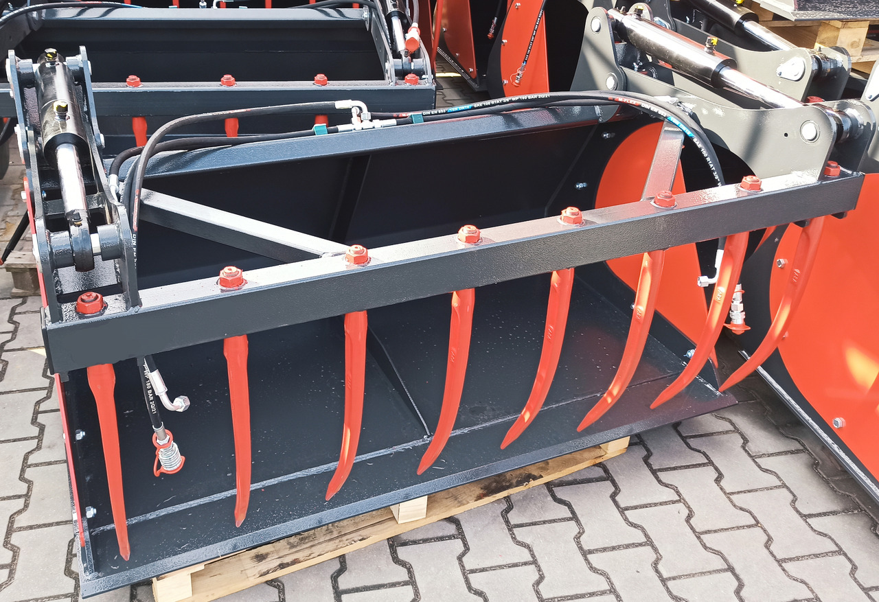 METAL-TECHNIK Krokodilschaufel / Manure grab godet / Grappin à fumier / Benna coccodrillo / Ковш-захват / Łyżko-krokodyl 2 m - Godet pour Godet: photos 5 METAL-TECHNIK Krokodilschaufel / Manure grab godet / Grappin à fumier / Benna coccodrillo / Ковш-захват / Łyżko-krokodyl 2 m - Godet pour Godet: photos 5