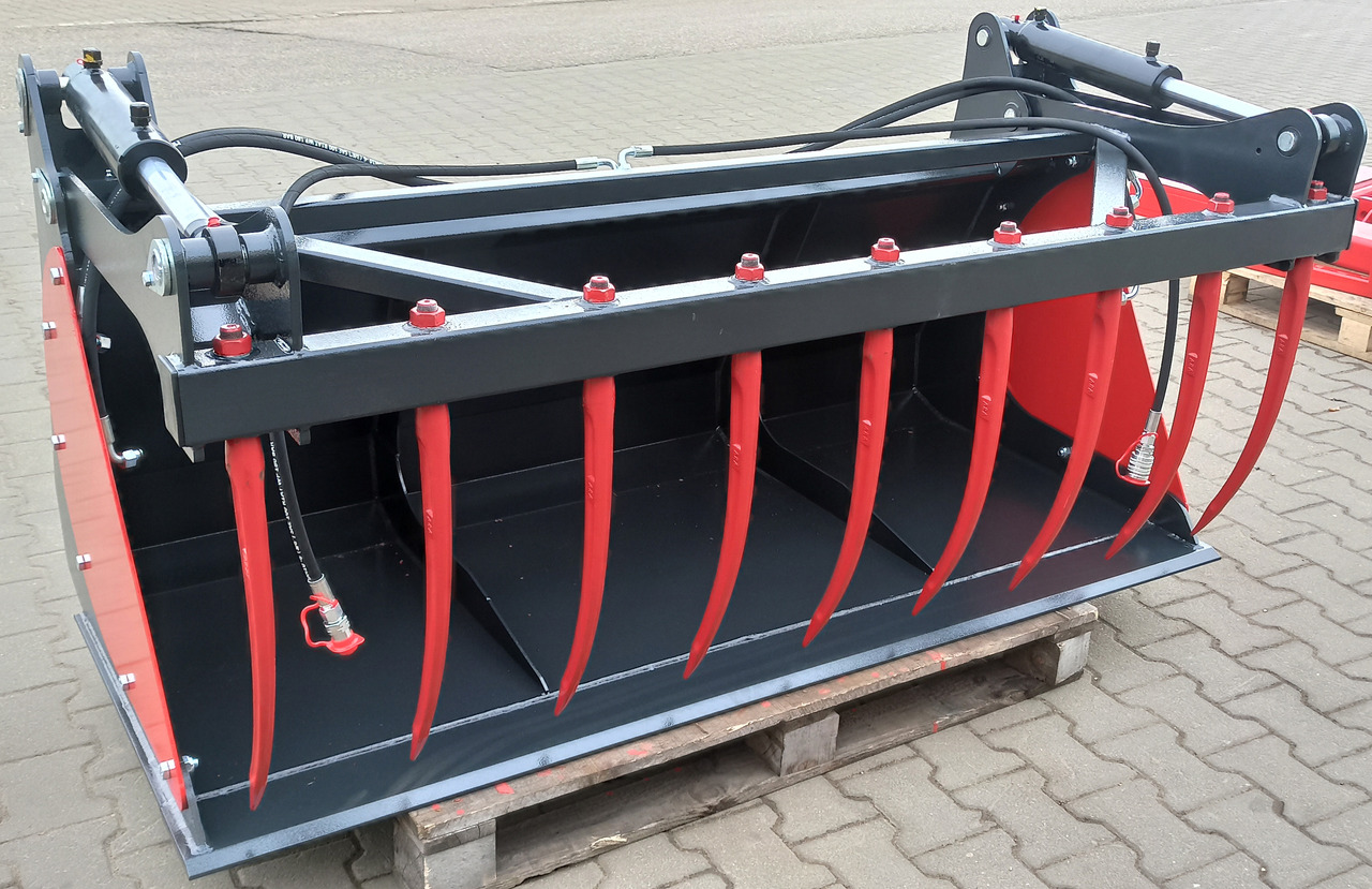 METAL-TECHNIK Krokodilschaufel / Manure grab godet / Grappin à fumier / Benna coccodrillo / Ковш-захват / Łyżko-krokodyl 2 m - Godet pour Godet: photos 1 METAL-TECHNIK Krokodilschaufel / Manure grab godet / Grappin à fumier / Benna coccodrillo / Ковш-захват / Łyżko-krokodyl 2 m - Godet pour Godet: photos 1