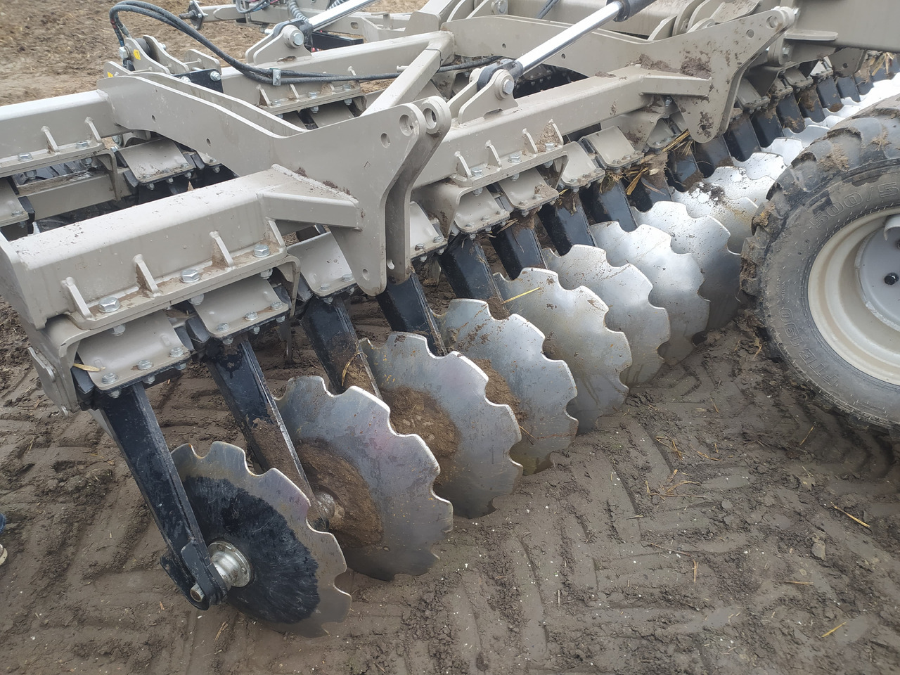 ROLEX Scheibenegge / Hydraulic discs harrow / Dechaumeur à disques / Erpice a dischi / Grada de discos / Дисковая борона / Brona talerzowa 5 m - Cover crop: photos 4 ROLEX Scheibenegge / Hydraulic discs harrow / Dechaumeur à disques / Erpice a dischi / Grada de discos / Дисковая борона / Brona talerzowa 5 m - Cover crop: photos 4