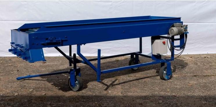 ROLMET Rollenverlesetisch / Sorting table / Table de tri / Tavolo selettivo / Сортировочный стол / Stół przebierczy SP 1 - Matériel pomme de terre: photos 2 ROLMET Rollenverlesetisch / Sorting table / Table de tri / Tavolo selettivo / Сортировочный стол / Stół przebierczy SP 1 - Matériel pomme de terre: photos 2