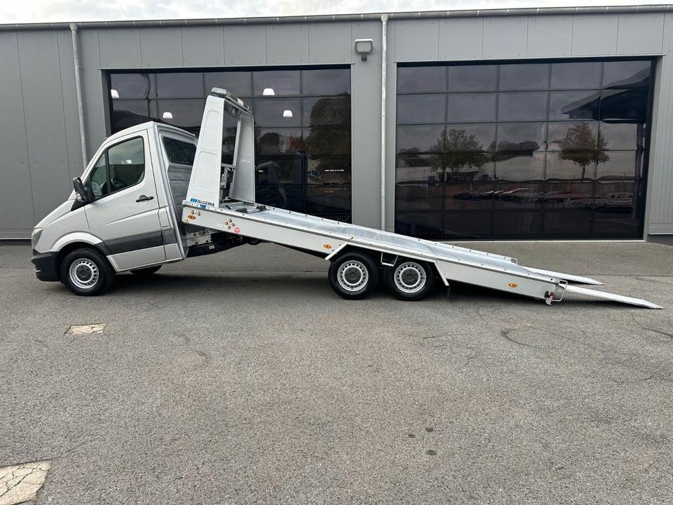Algema Mercedes-Benz Sprinter 319 & Blitzlader "R" V6 - Remorqueuse: photos 1 Algema Mercedes-Benz Sprinter 319 & Blitzlader "R" V6 - Remorqueuse: photos 1