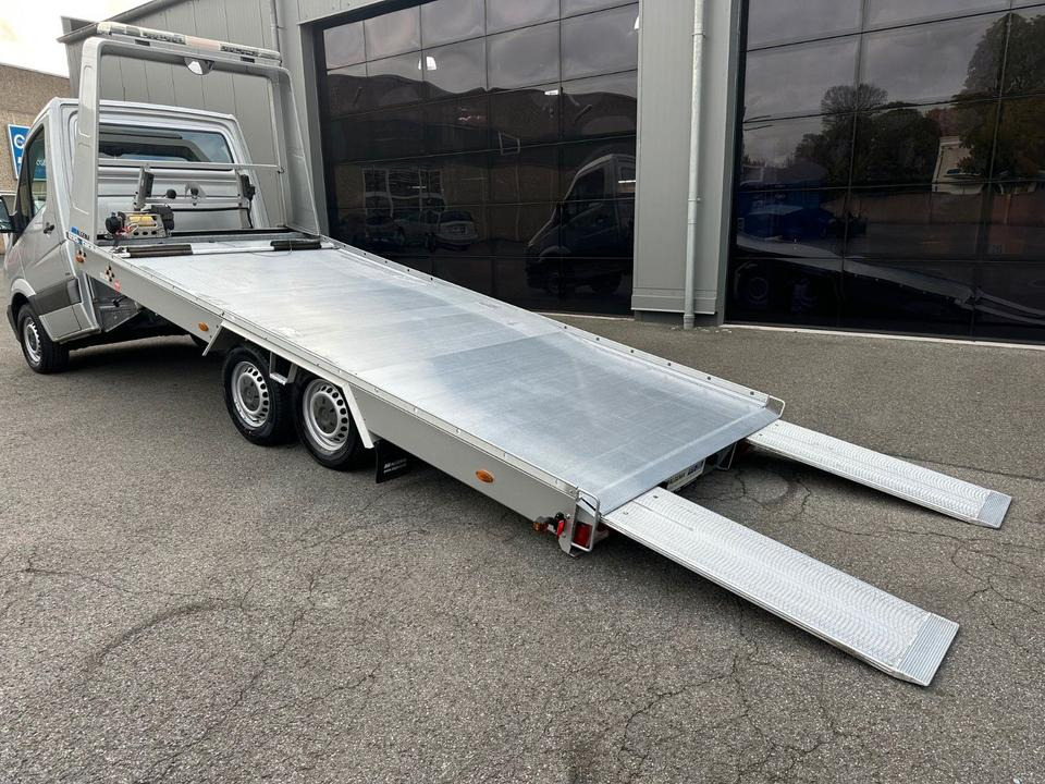 Mercedes-Benz Sprinter 319 & ALGEMA Blitzlader "R" V6 - Remorqueuse: photos 2 Mercedes-Benz Sprinter 319 & ALGEMA Blitzlader "R" V6 - Remorqueuse: photos 2