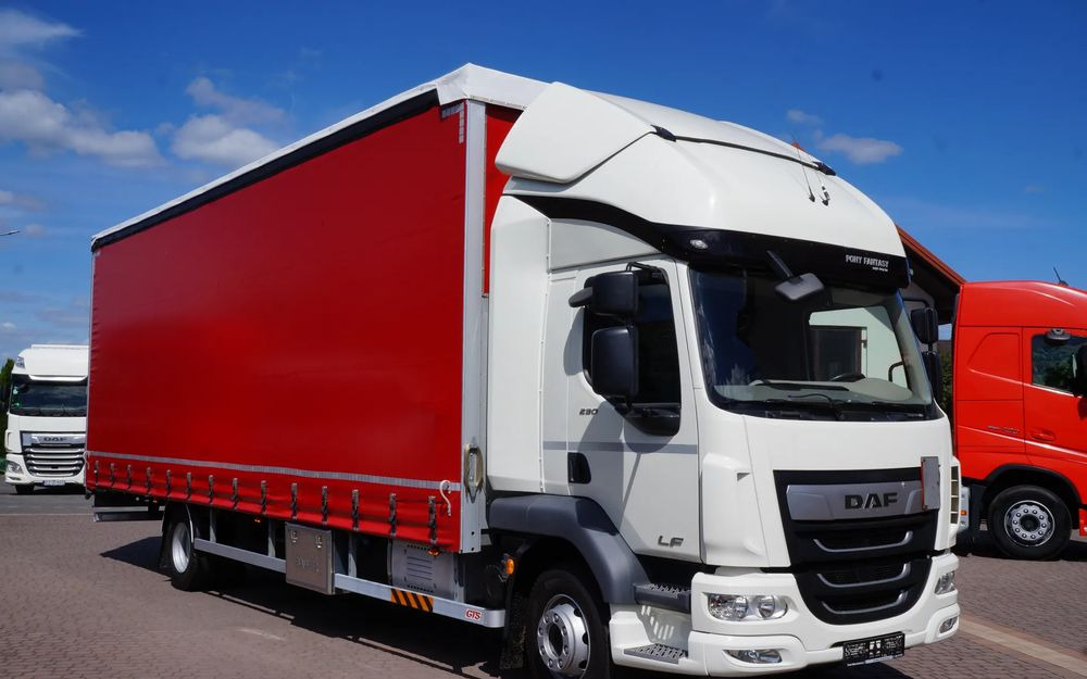 DAF LF 290 EURO 6 FIRANKA DŁ. 8.6m 21 PALET ŁAD 8.250 KG - Camion à rideaux coulissants: photos 1 DAF LF 290 EURO 6 FIRANKA DŁ. 8.6m 21 PALET ŁAD 8.250 KG - Camion à rideaux coulissants: photos 1