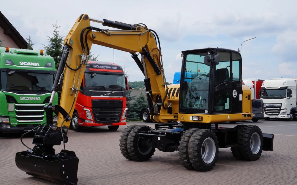 Terex TW 85 Koparka kołowa Sprowadzona silnik DEUTZ Stan Wzorowy - Pelle sur pneus: photos 3 Terex TW 85 Koparka kołowa Sprowadzona silnik DEUTZ Stan Wzorowy - Pelle sur pneus: photos 3