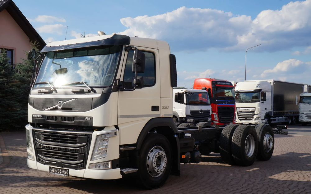 Volvo FM 6X2 EURO 6 RAMA DO ZABUDOWY 2019r OŚ SKRĘTNA PODNOSZONA SCANIA - Châssis cabine: photos 1 Volvo FM 6X2 EURO 6 RAMA DO ZABUDOWY 2019r OŚ SKRĘTNA PODNOSZONA SCANIA - Châssis cabine: photos 1