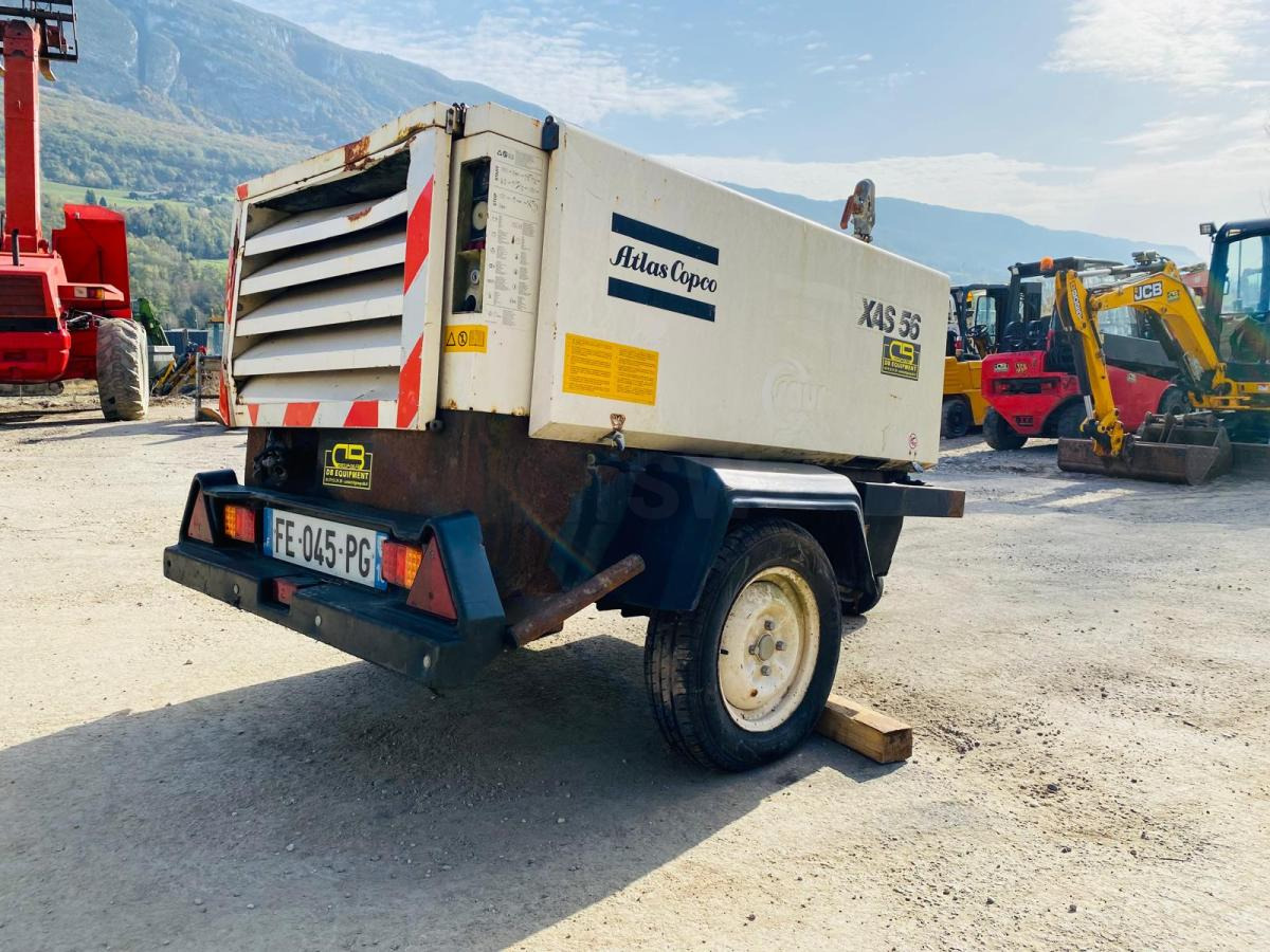 ATLAS COPCO XAS 56 Compresseur d'air sur roues - Compresseur d'air: photos 5 ATLAS COPCO XAS 56 Compresseur d'air sur roues - Compresseur d'air: photos 5