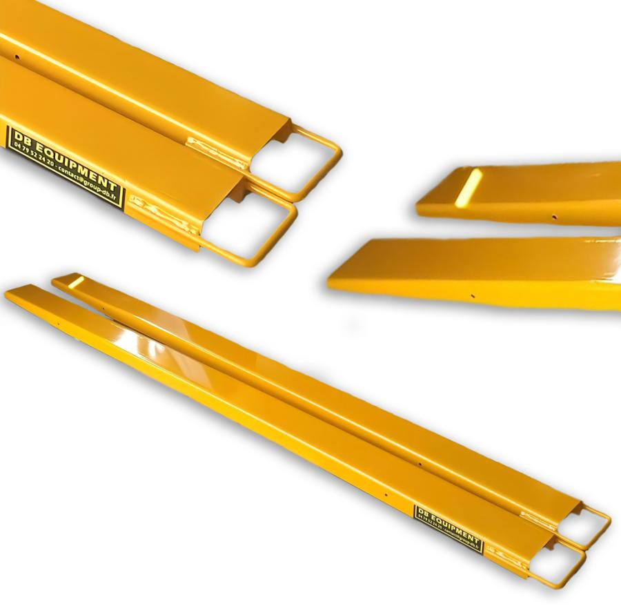 RALLONGES DE FOURCHES 1 PAIRE NEUVE - Fourches pour Matériel de manutention: photos 1 RALLONGES DE FOURCHES 1 PAIRE NEUVE - Fourches pour Matériel de manutention: photos 1